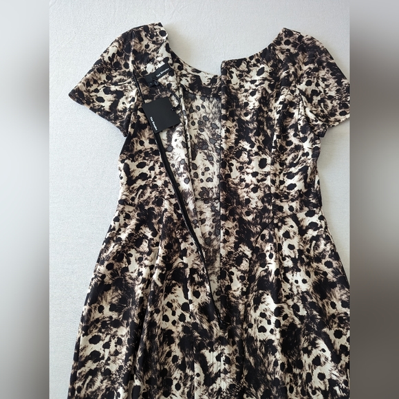 The Kooples Animal Print Mini Dress - Large (UK 12) - BNWT - Picture 4 of 9
